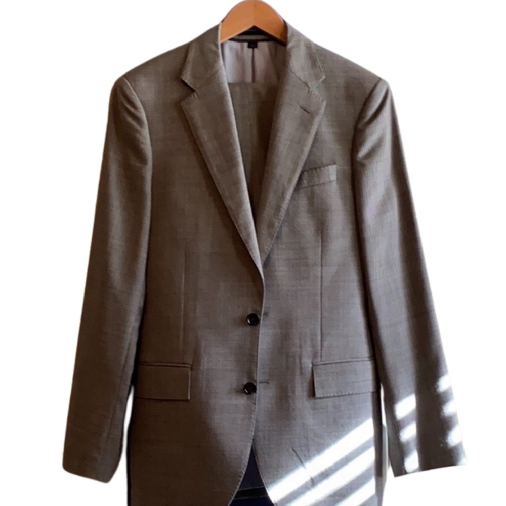 J.Crew Ludlow Fit Suit Birdseye Gray